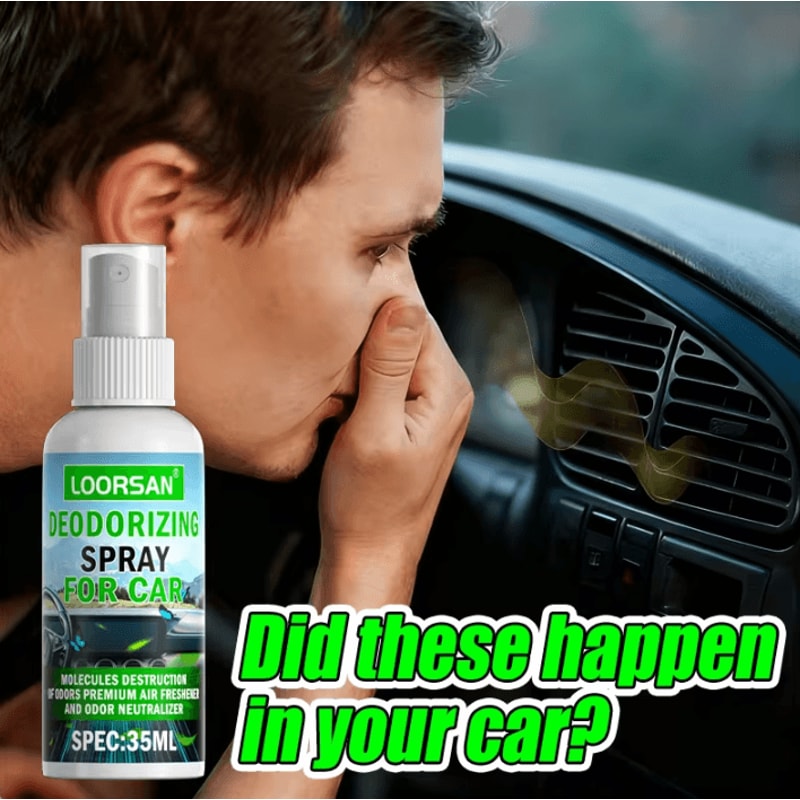 LOORSAN Smoke Odor Eliminator Car Deodorizing Spray 1