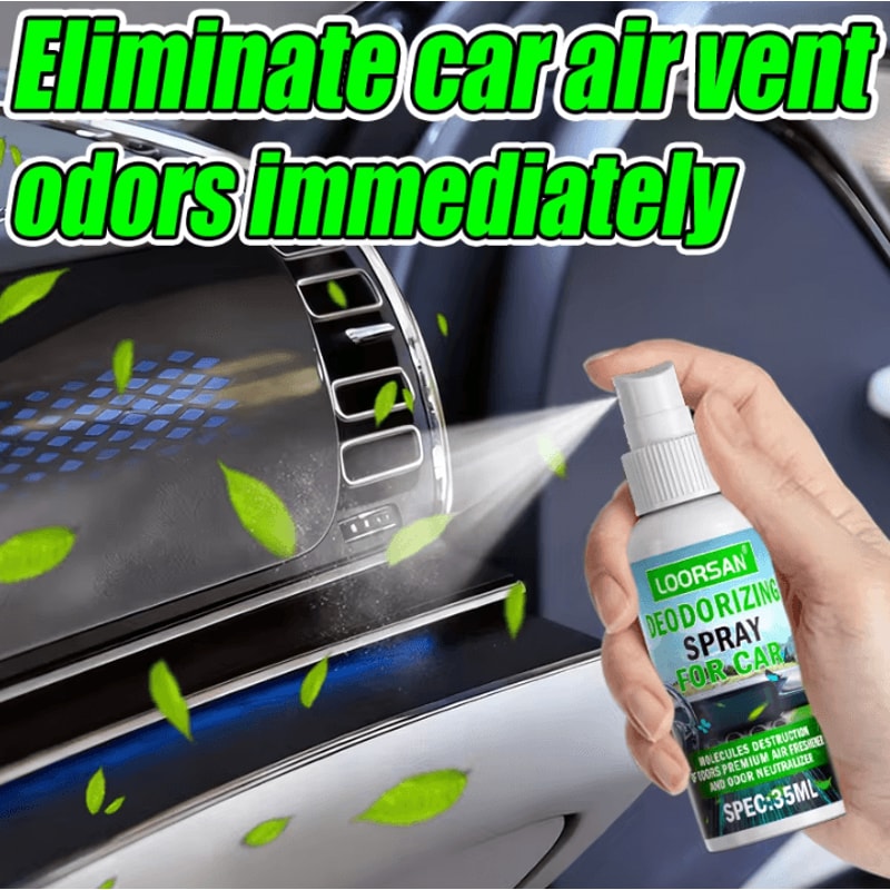 LOORSAN Smoke Odor Eliminator Car Deodorizing Spray 3