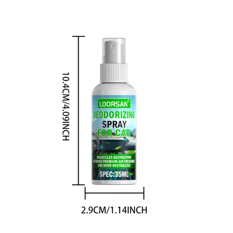 LOORSAN Smoke Odor Eliminator Car Deodorizing Spray 5