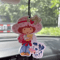 Strawberry Girl Puppy Hotel Scent Hanging Car Air Freshener 4