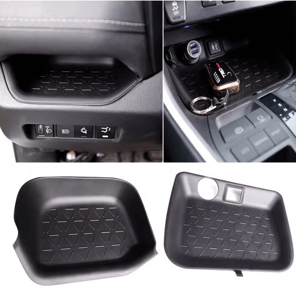 Toyota RAV4 Silicone Center Console Organizer Pad Set 0