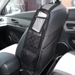 multi-pocket car seat side organizer hanging bag
