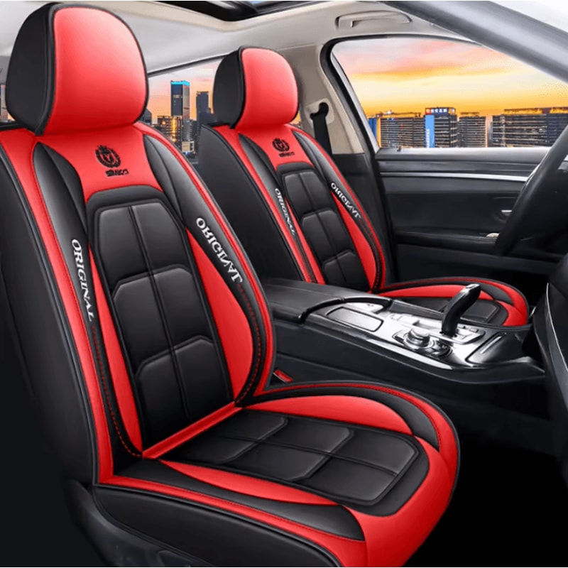 Universal Full Surround Leather Car Seat Cushion Cover 4
