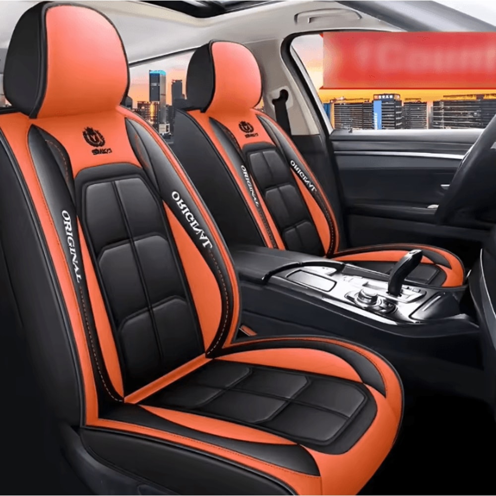 Universal Full Surround Leather Car Seat Cushion Cover 5