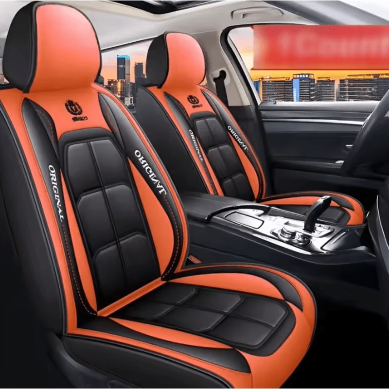 Universal Full Surround Leather Car Seat Cushion Cover 5