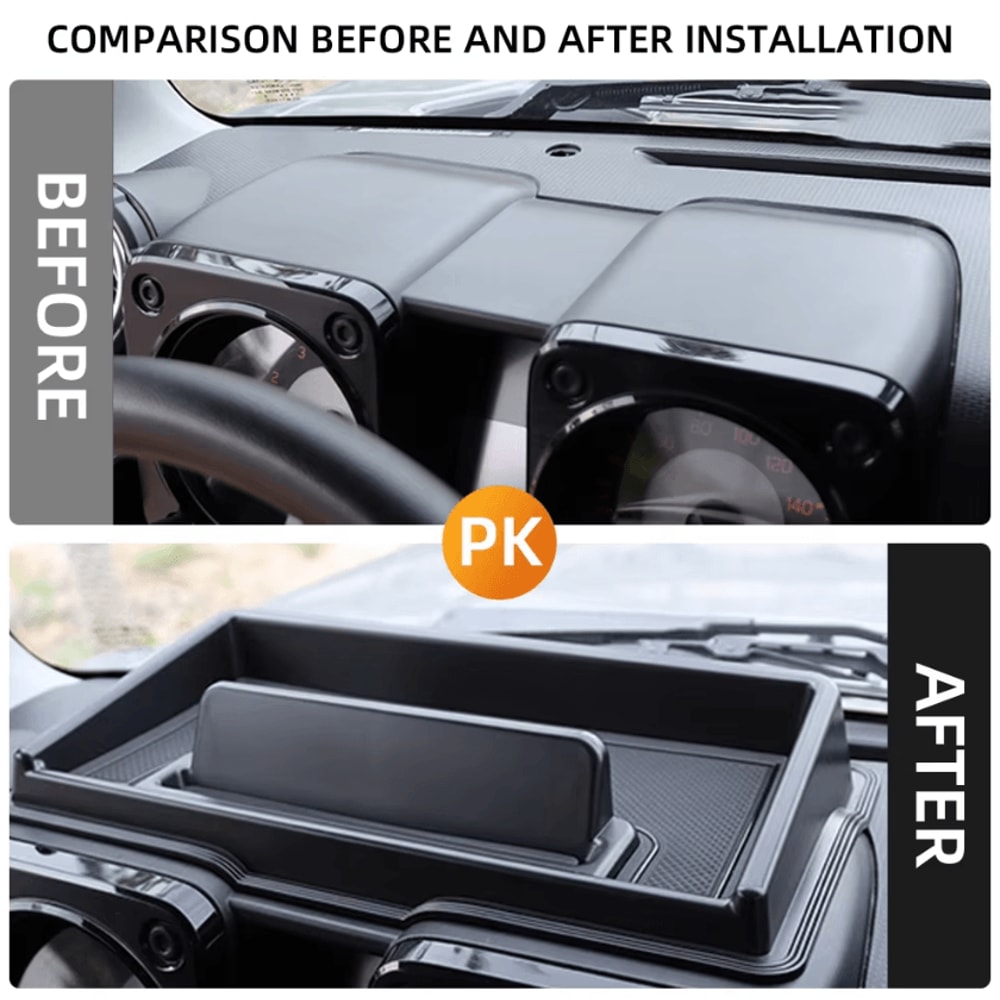 Suzuki Jimny Dashboard Storage Tray Phone Holder Organizer 0