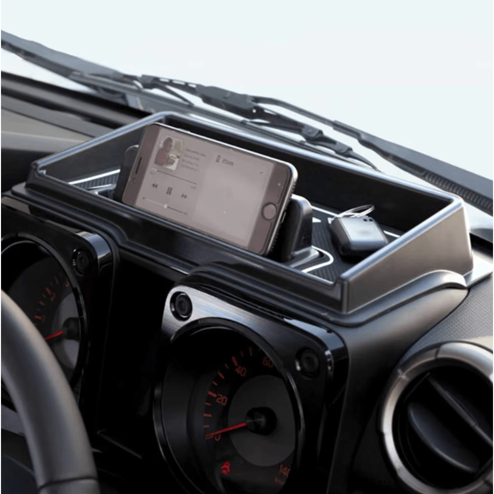 Suzuki Jimny Dashboard Storage Tray Phone Holder Organizer 3