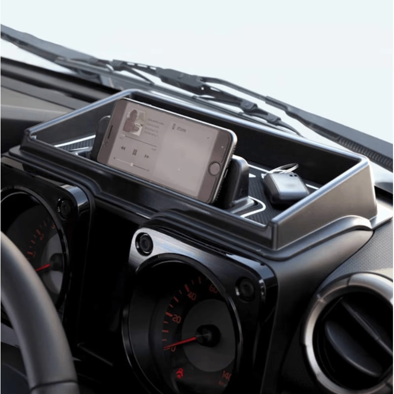 Suzuki Jimny Dashboard Storage Tray Phone Holder Organizer 3