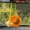 Handmade Woven Sunflower Car Hanging Pendant 3