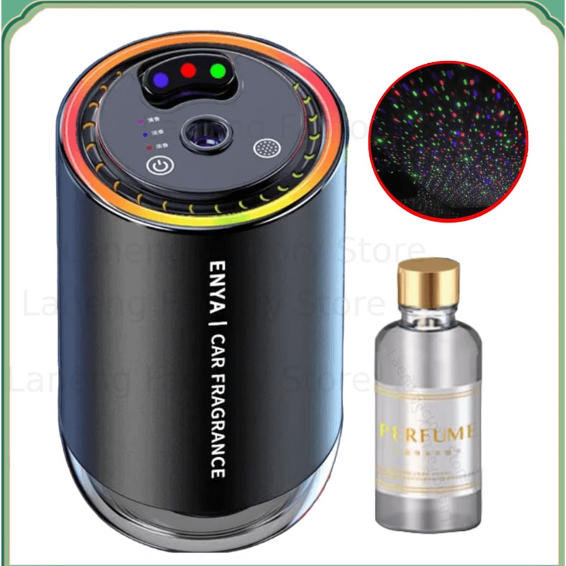 RGB USB Car Perfume Diffuser Air Freshener 0