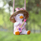 Cute Swing Duck Car Rearview Mirror Hanging Ornament 9
