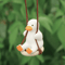 Cute Swing Duck Car Rearview Mirror Hanging Ornament 1