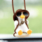 Cute Swing Duck Car Rearview Mirror Hanging Ornament 4