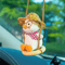 Cute Swing Duck Car Rearview Mirror Hanging Ornament 6