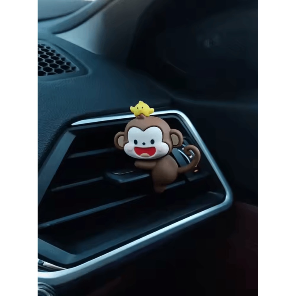 Adorable Mini Monkey Car Ornament 1