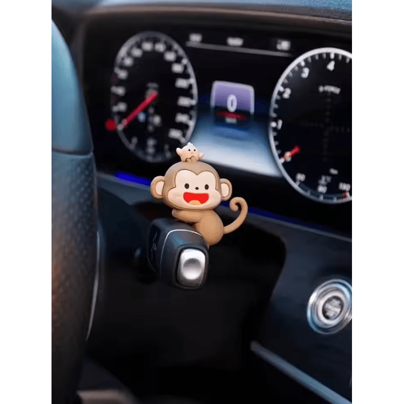 Adorable Mini Monkey Car Ornament 3