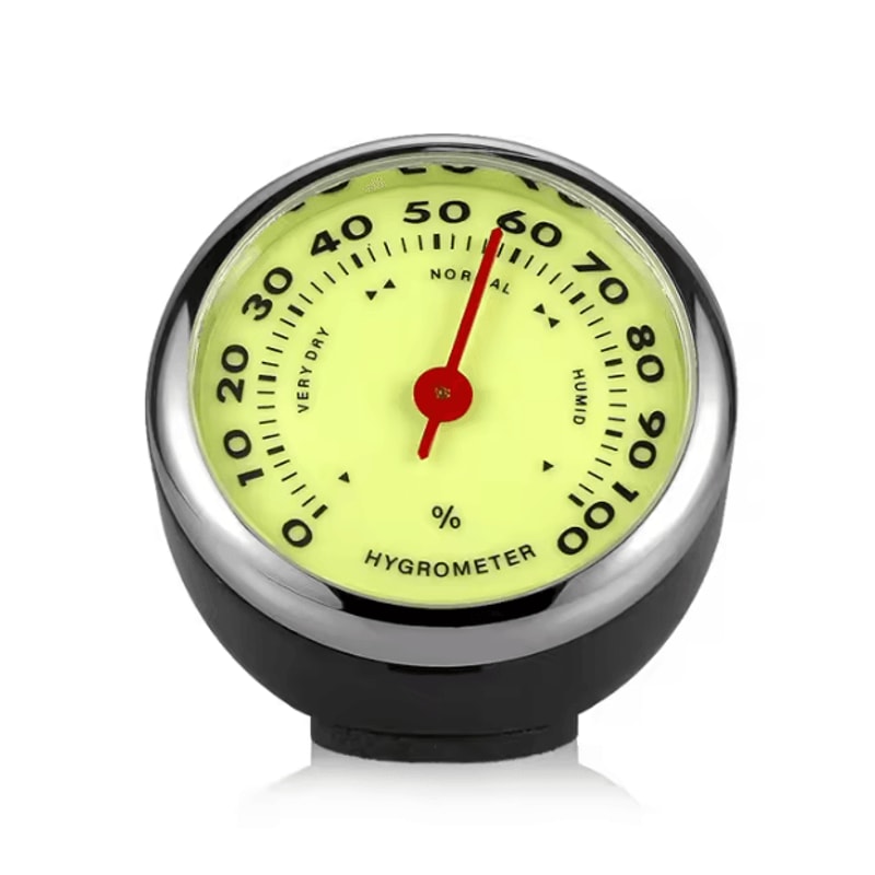 Luminous Car Dashboard Clock Thermometer Hygrometer 2