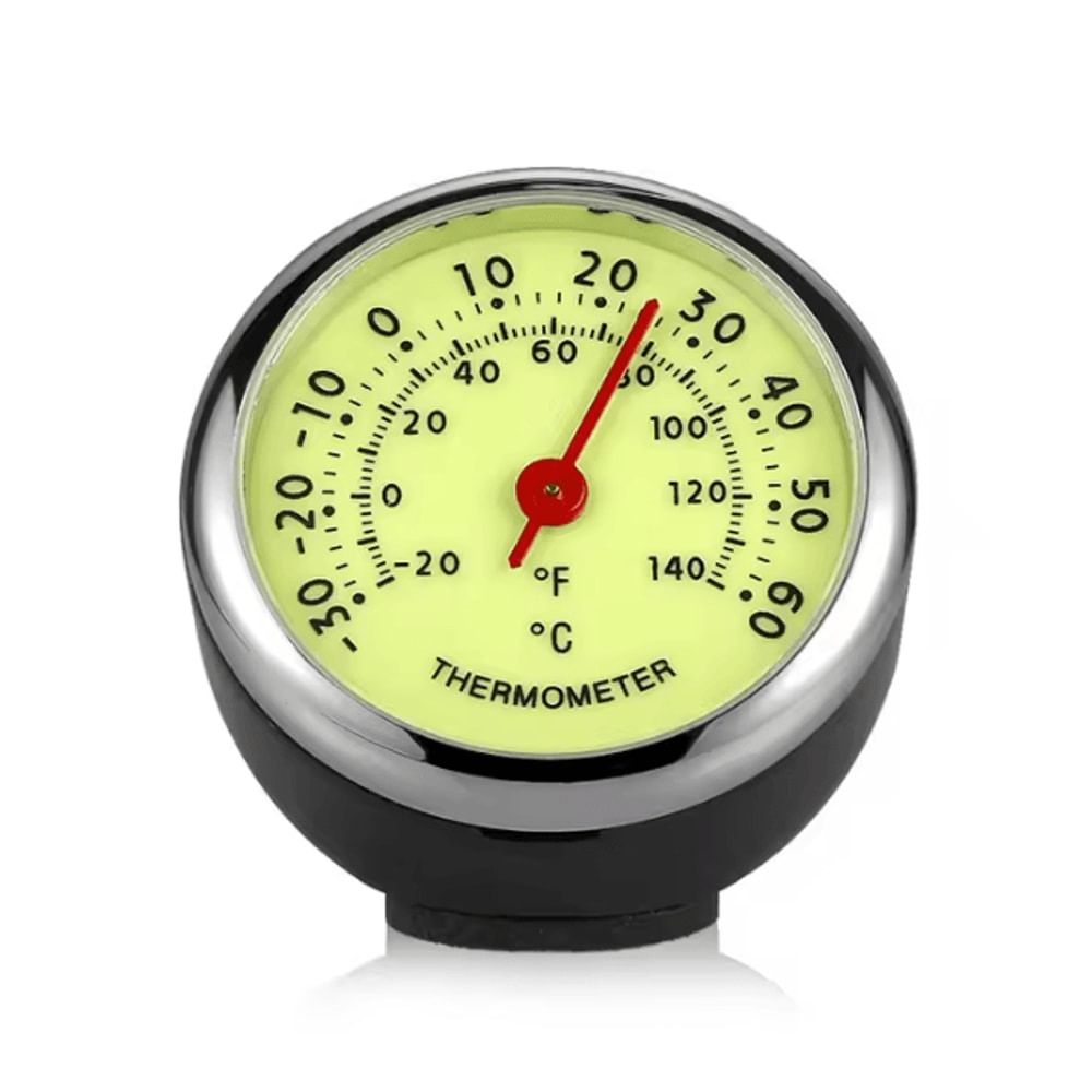 Luminous Car Dashboard Clock Thermometer Hygrometer 4
