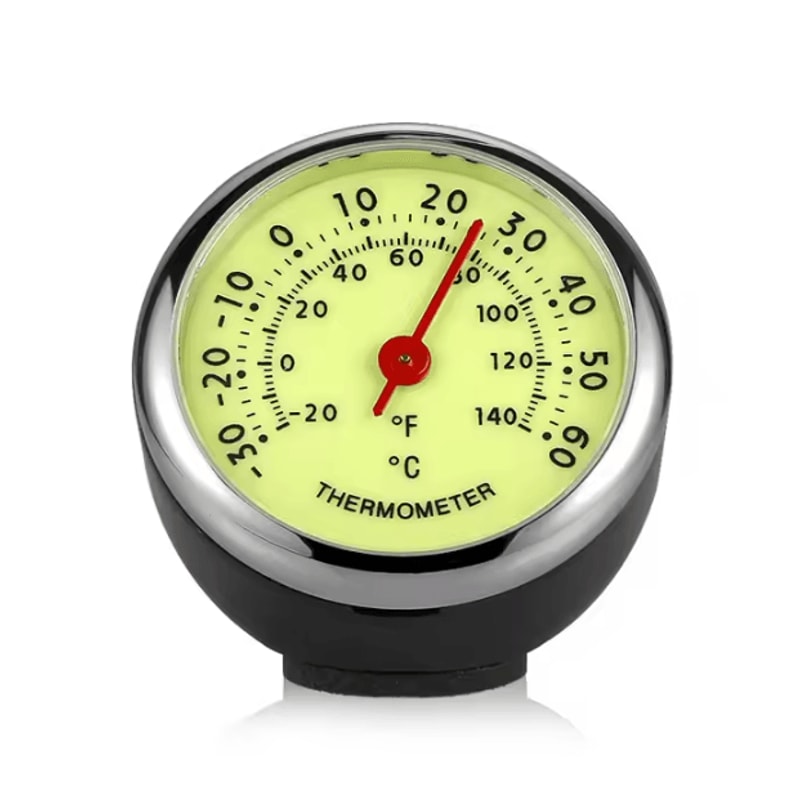 Luminous Car Dashboard Clock Thermometer Hygrometer 4