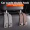 2in1 Faux Leather Car Seat Back Cover Headrest Hook Organizer 0