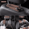 2in1 Faux Leather Car Seat Back Cover Headrest Hook Organizer 2
