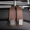 2in1 Faux Leather Car Seat Back Cover Headrest Hook Organizer 3