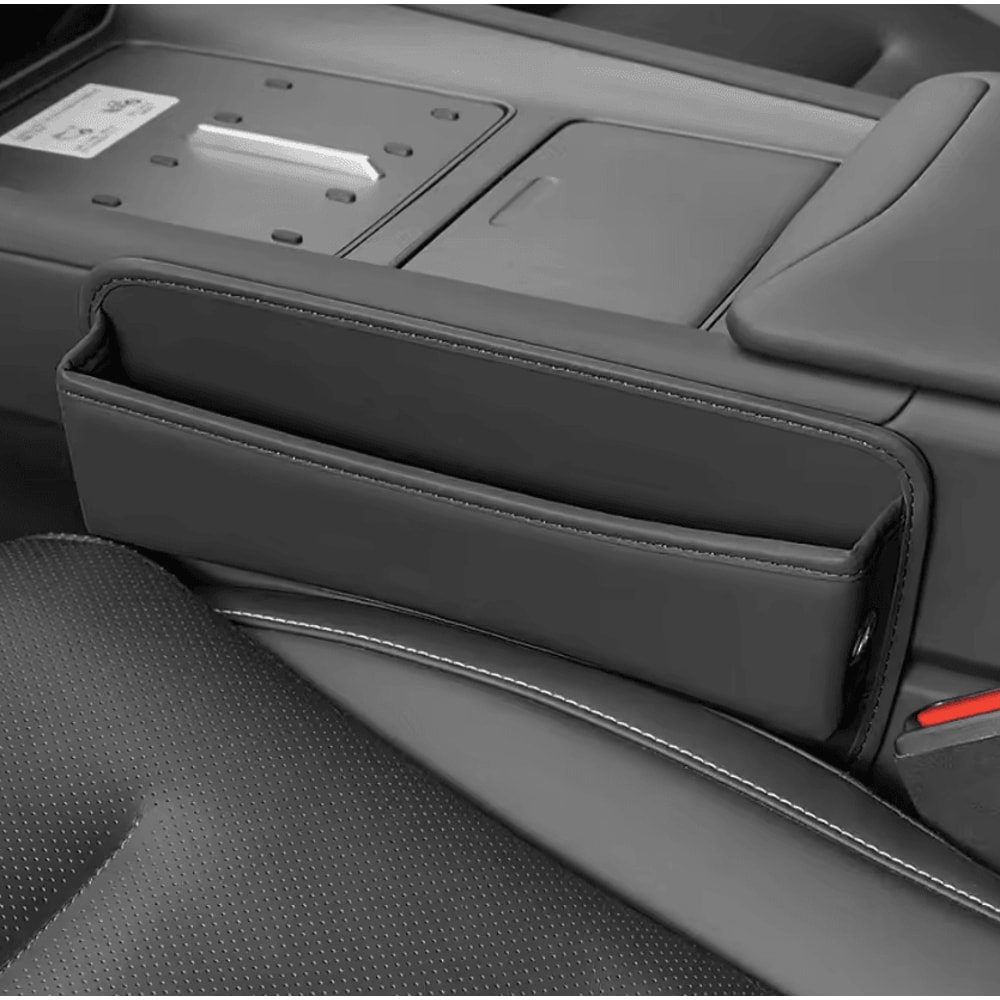 Universal PU Leather Car Seat Gap Organizer Pocket 1