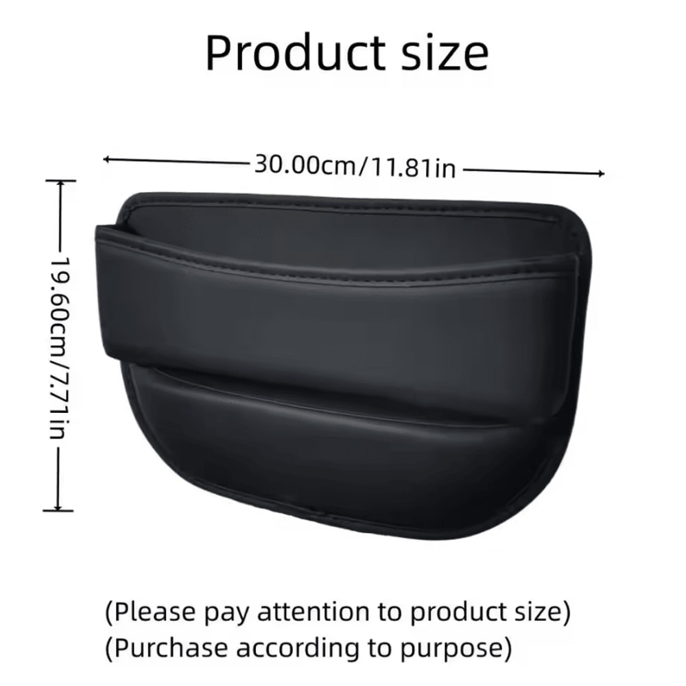 Universal PU Leather Car Seat Gap Organizer Pocket 2