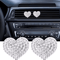 Valentine Crystal Heart Car Air Vent Freshener Clips 2 Pack 4