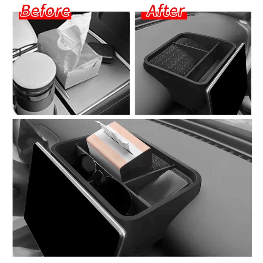 BYD Atto 3 Dashboard Screen Rear Storage Tray Organizer 2
