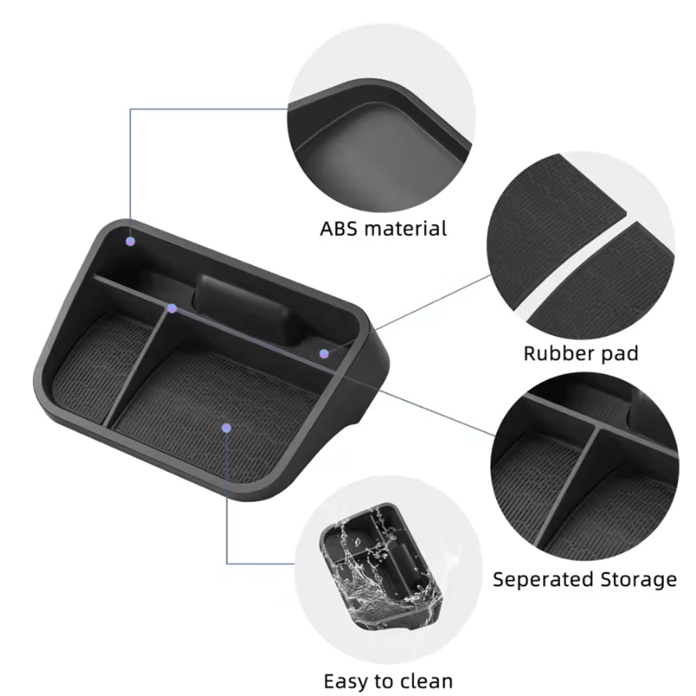 BYD Atto 3 Dashboard Screen Rear Storage Tray Organizer 3