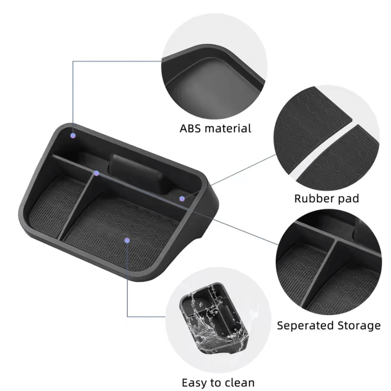 BYD Atto 3 Dashboard Screen Rear Storage Tray Organizer 3