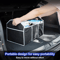 Foldable Waterproof Car Trunk Organizer With 3 Compartments 1