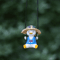 Cute Swing Sitting Duck Car Rearview Mirror Ornament 0
