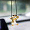 Cute Swing Sitting Duck Car Rearview Mirror Ornament 1