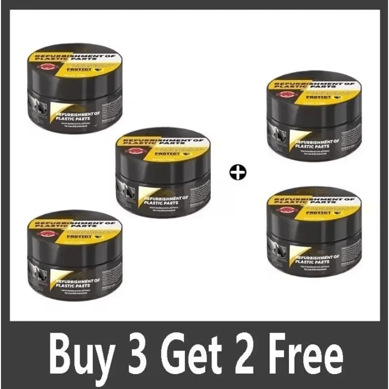 SL12 Car Interior Repair Paste Plastic Restorer Wax 4