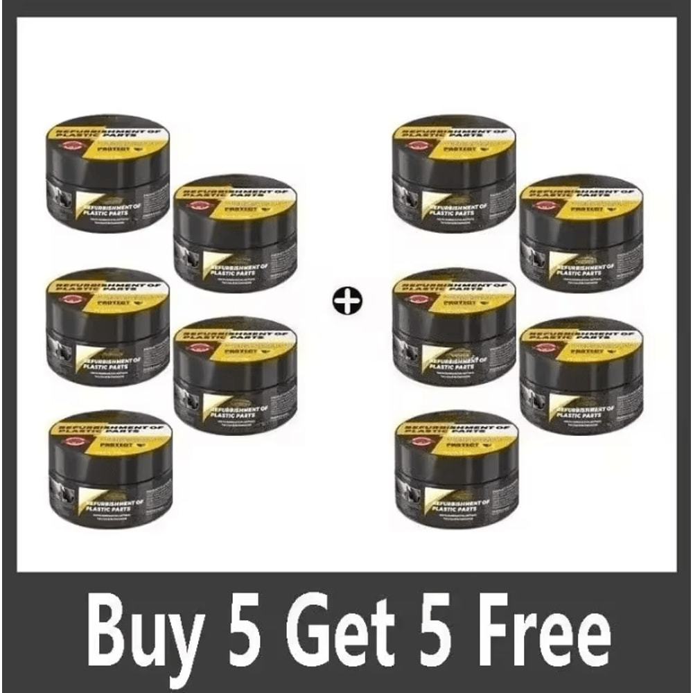 SL12 Car Interior Repair Paste Plastic Restorer Wax 5
