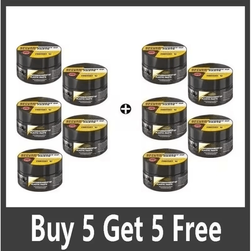 SL12 Car Interior Repair Paste Plastic Restorer Wax 5