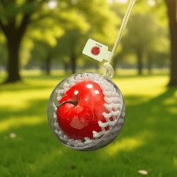 cute simulated fruit keychain car ornament charm