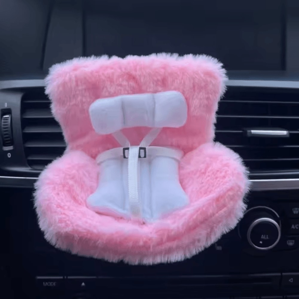Labubu Doll Safety Seat Car Interior Chair Ornament 1