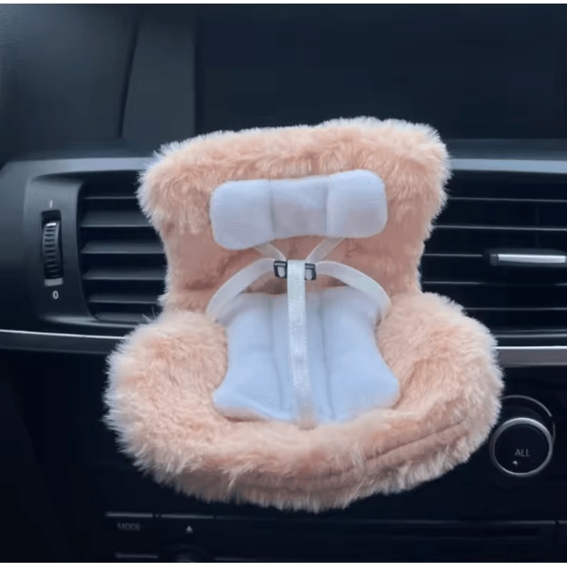 Labubu Doll Safety Seat Car Interior Chair Ornament 4