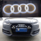 LED Illuminated Audi Front Grille Emblem Light 0