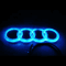 LED Illuminated Audi Front Grille Emblem Light 3