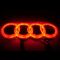 LED Illuminated Audi Front Grille Emblem Light 4