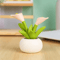 Mini Flower Pot Elf Car Dashboard Ornament 2