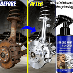 multi-surface car rust remover & metal protection cleaner spray