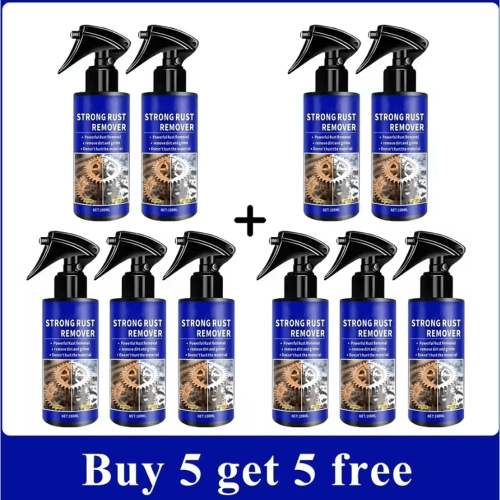 MultiSurface Car Rust Remover Metal Protection Cleaner Spray 5