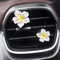 Peach Blossom Flower Car Vent Perfume Clip Set 4