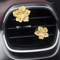 Peach Blossom Flower Car Vent Perfume Clip Set 6