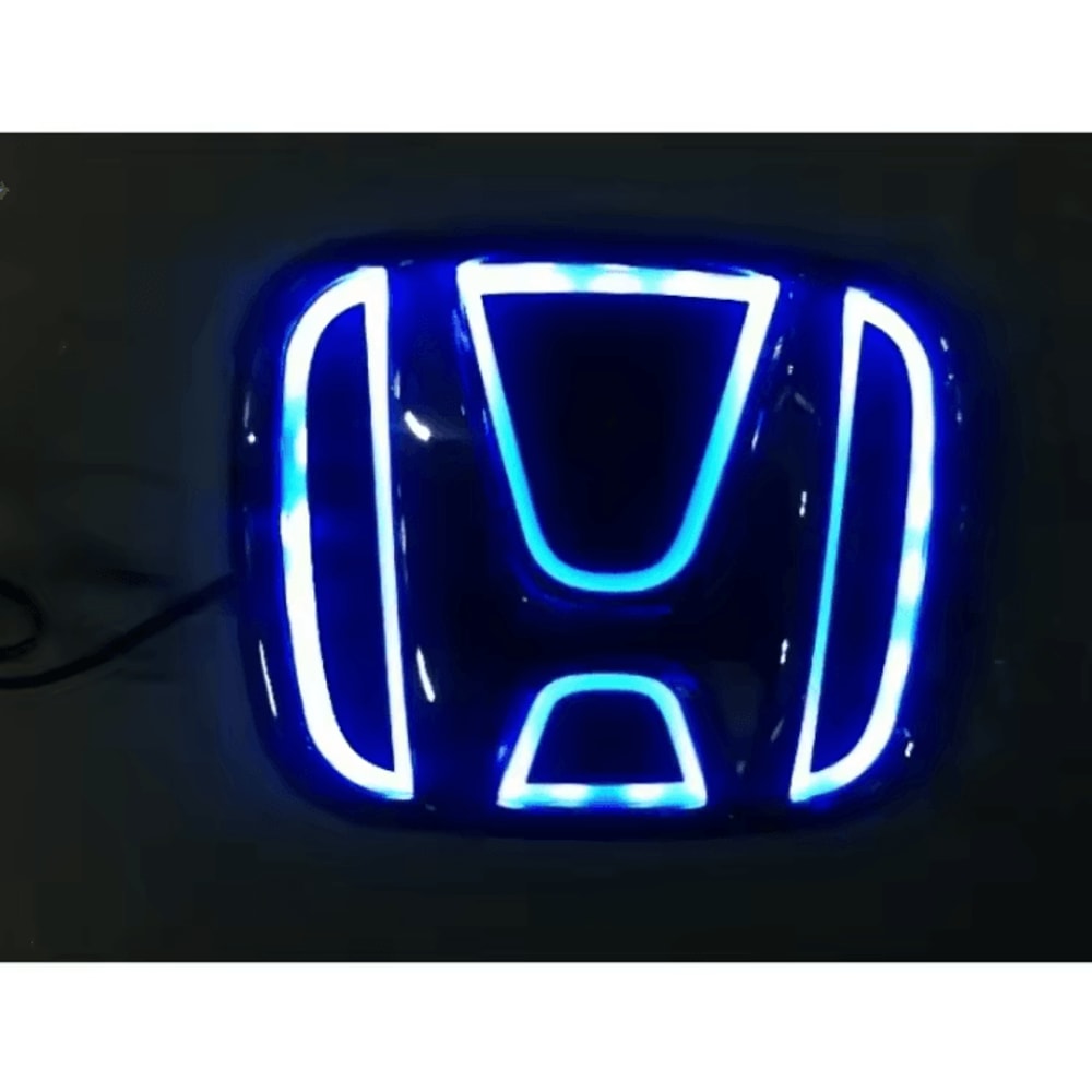 5D LED Honda Emblem Light Badge For Civic Accord CRV 5